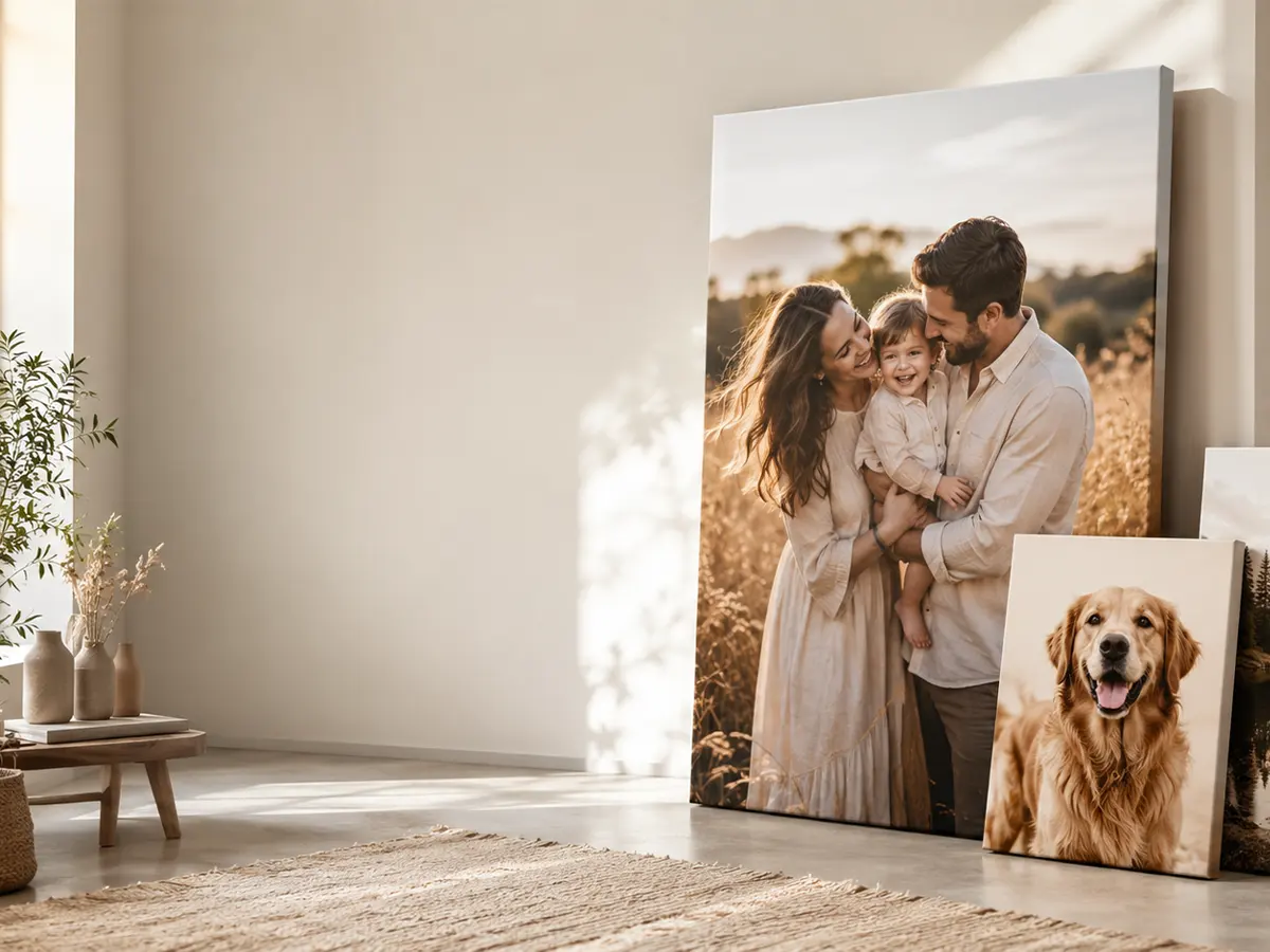 Custom canvas printing